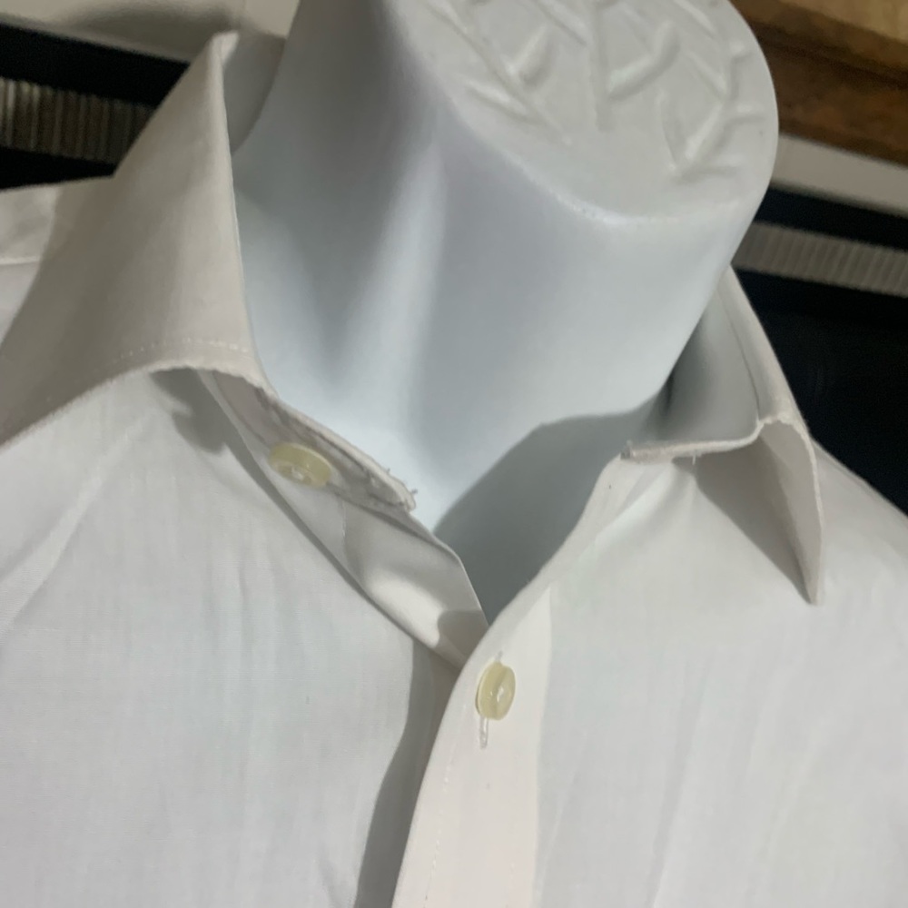 Stafford Classic White Men's Shirt 15